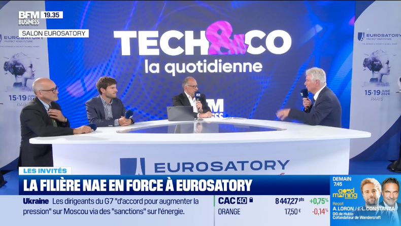 Drone XTR et la filière NAE à l’honneur dans Tech & Co sur BFM Business
